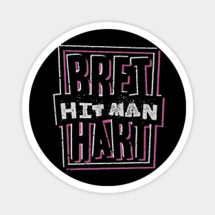 Bret Hart Logo Magnet